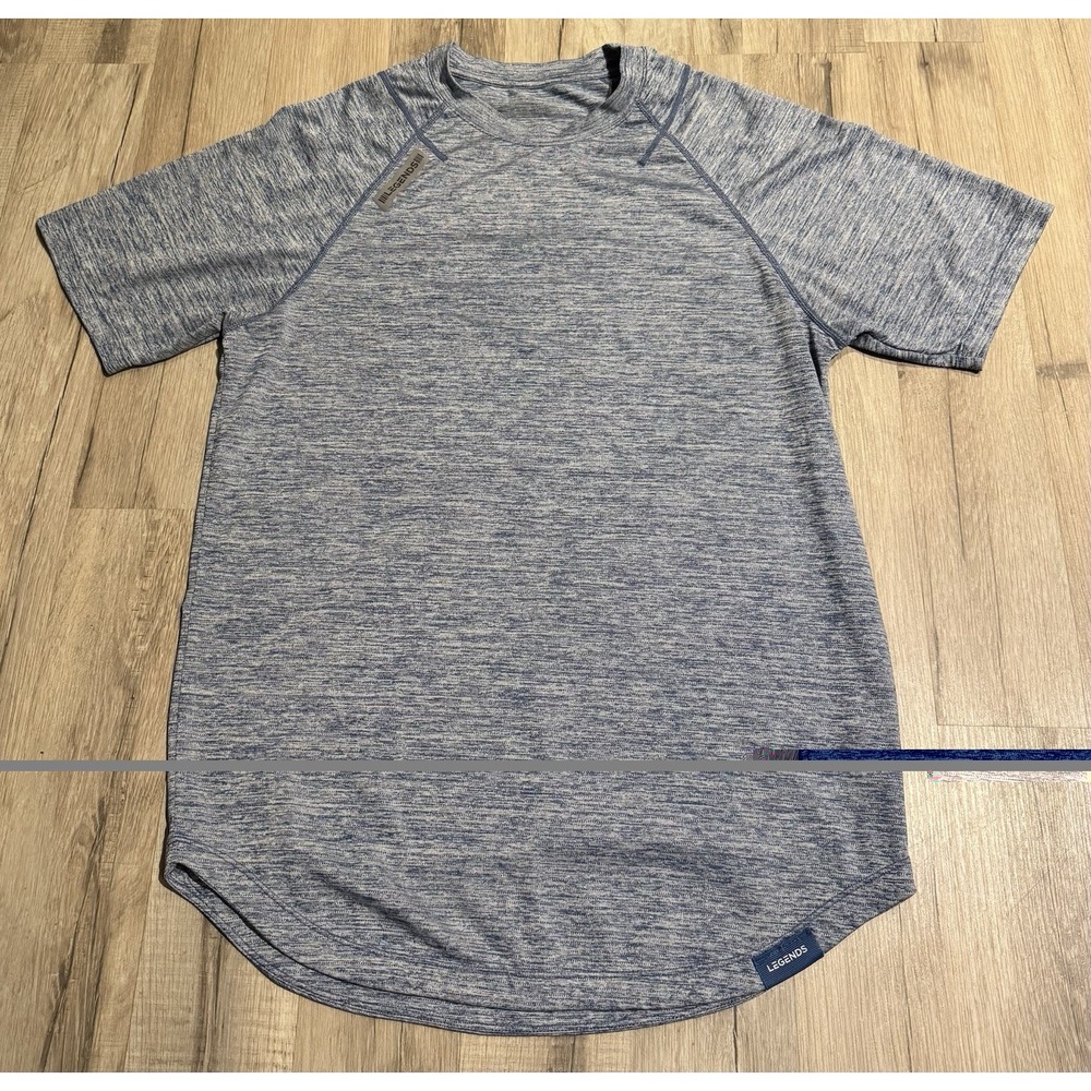 Legends Men's Heather Blue/Gray Enzo T-Shirt Size Small
